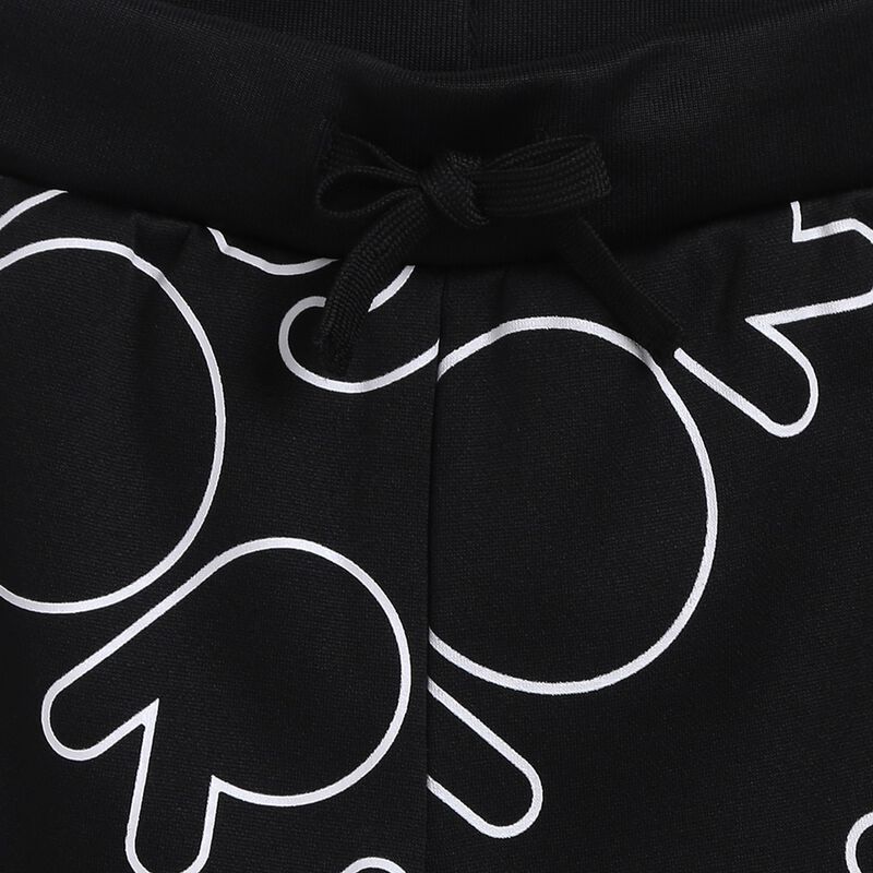 Boys Black Long Polyester Trouser image number 2